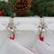 Original MantleClip® Silver Snowflake Icons Stocking Holders, 2ct.